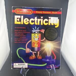 Science Wiz Electricity Kit STEM Learning Electrical Set NEW
